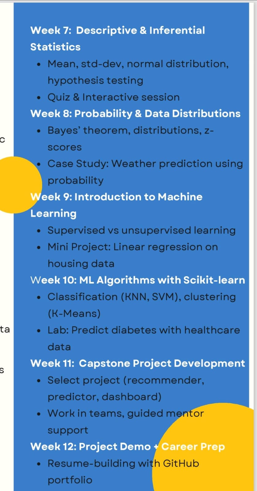 Data Analyst Mastery Program