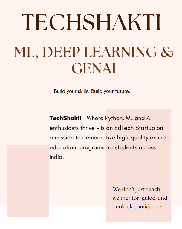 Machine Learning, Deep Learning, Gen AI and Agentic AI