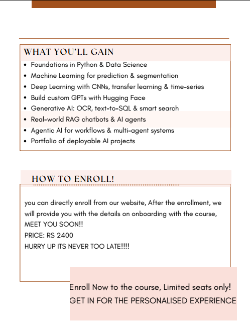 Machine Learning, Deep Learning, Gen AI and Agentic AI